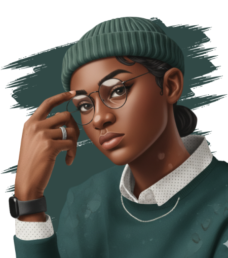 black woman thinking to join1